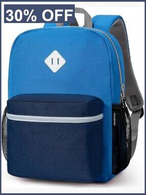 Kids Backpack for Elementary School Adjustable Shoulder Strap Water Resistant